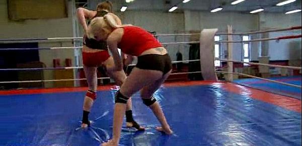 NudeFightClub presents Ashley vs Alexa Wild
